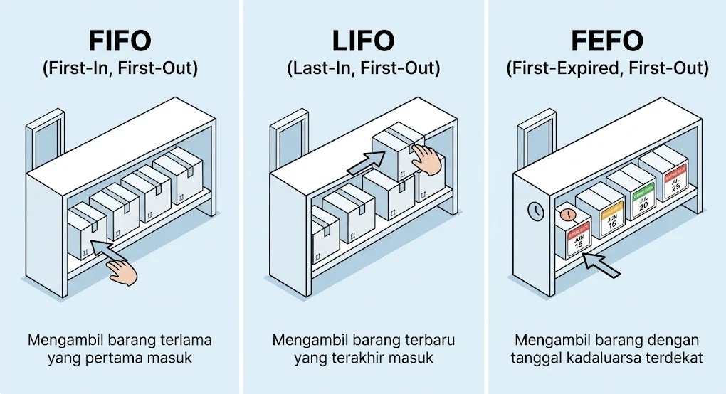 FIFO LIFO Dan FEFO Dalam Logistik