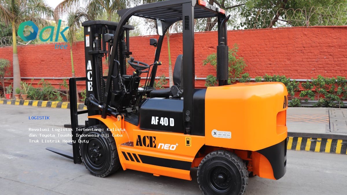 Revolusi Logistik Terbentang: Kalista dan Toyota Tsusho Indonesia Uji Coba Truk Listrik Heavy Duty