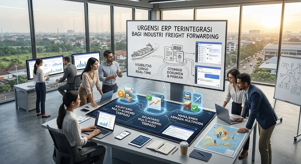 Ilustrasi Software ERP
