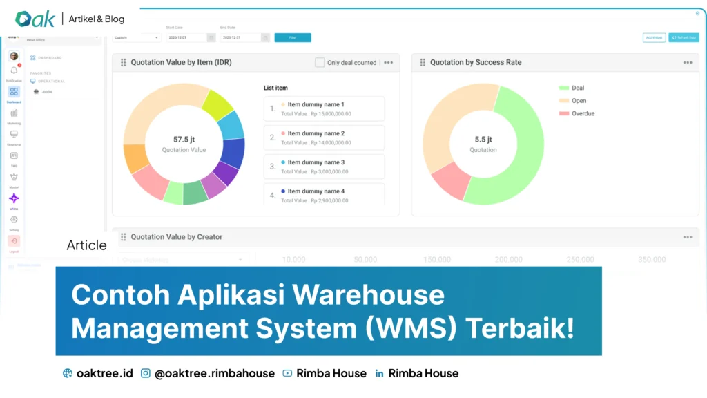 Aplikasi Warehouse Management System