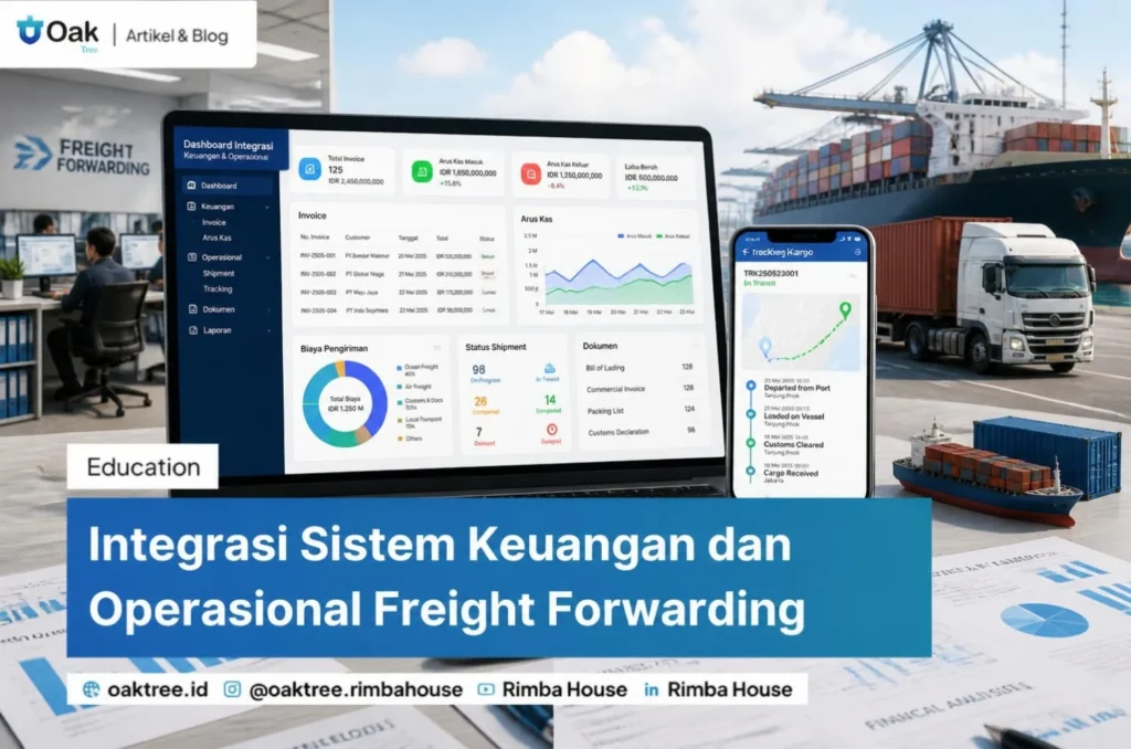 Integrasi Sistem Keuangan Dan Operasional Freight Forwarding