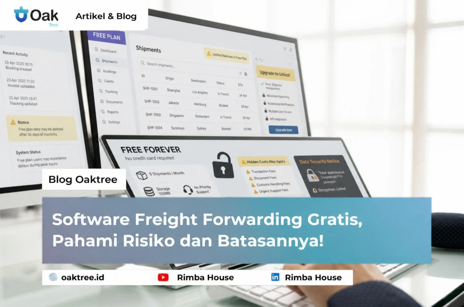 Software Freight Forwarding Gratis Pahami Risiko Dan Batasannya