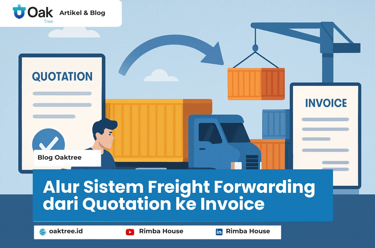 Alur Sistem Freight Forwarding dari Quotation ke Invoice